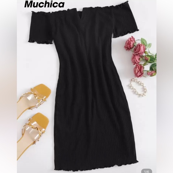 SHEIN Dresses & Skirts - SHEIN Classic Black Midi Dress